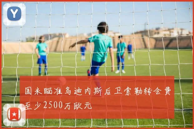 国米瞄准乌迪内斯后卫索勒转会费至少2500万欧元
